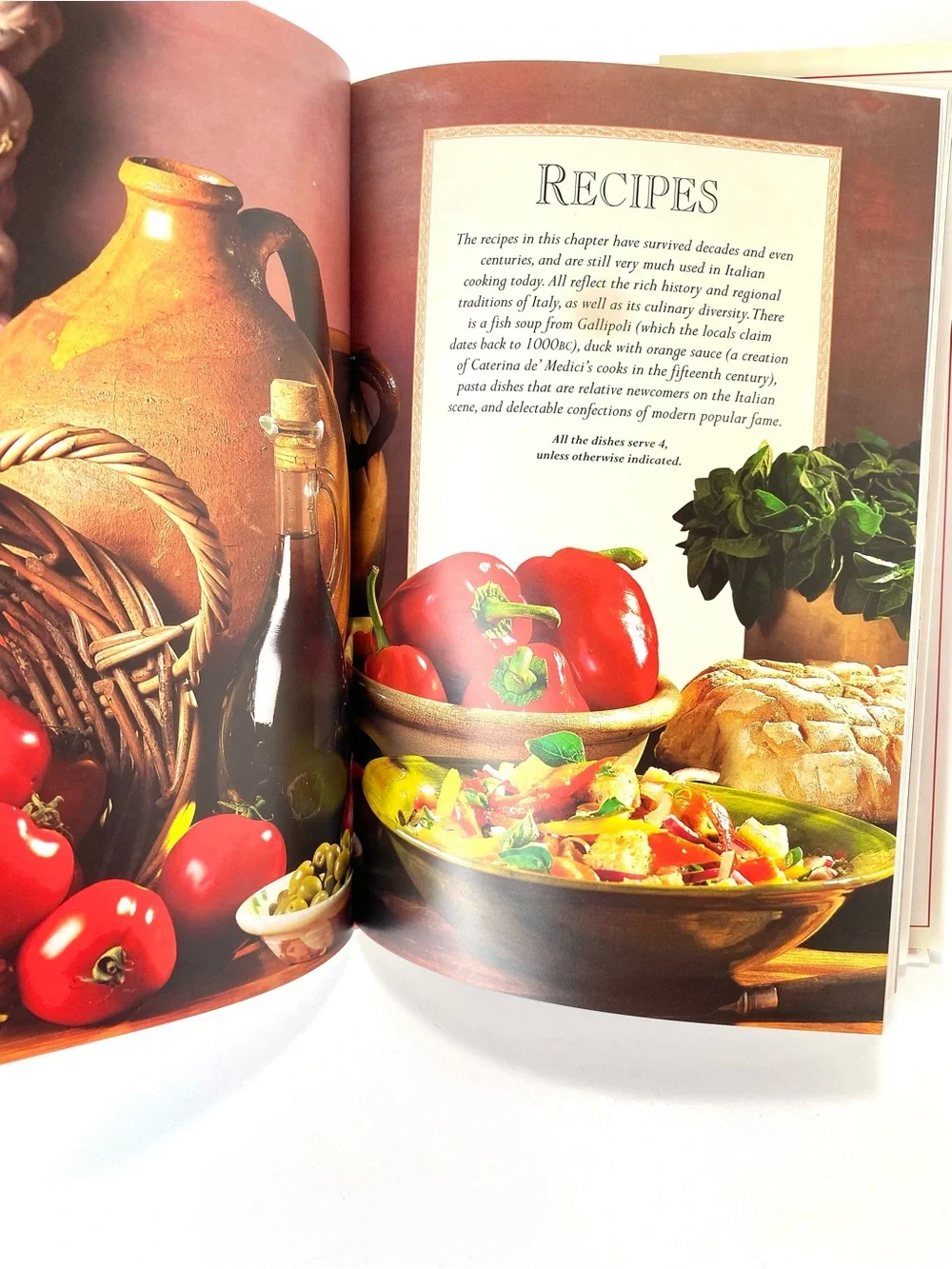 NEW The Classic Italian Cookbook Hardback by Julia Della Croce